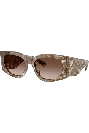 Tory Burch Woman Sunglasses TY7221U - Frame color: Clear/Brown Tortoise, Lens color: