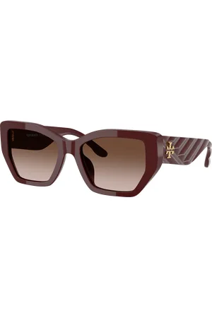 Tory Burch Woman Sunglasses TY7187U - Frame color: Berry Red, Lens color: