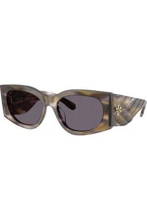 Tory Burch Woman Sunglasses TY7221U - Frame color: Striated, Lens color: