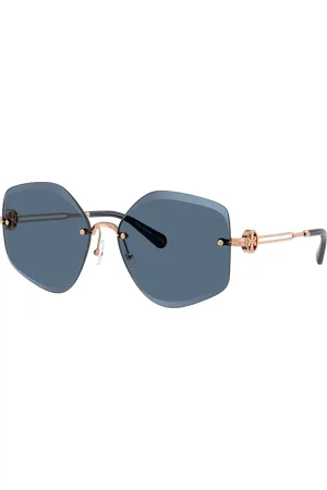 Tory Burch Woman Sunglasses TY6111 - Frame color: Shiny Rose Gold, Lens color:
