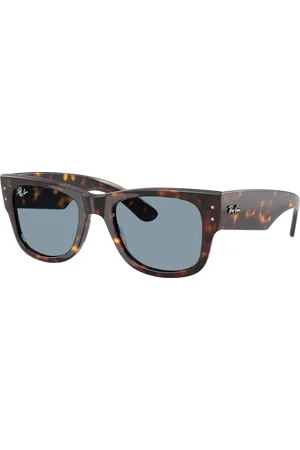 Ray-Ban Unisex Sunglasses RB0840S Mega Wayfarer Summer Capsule - Frame color: Havana, Lens color:
