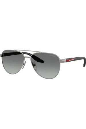 Prada Man Sunglasses PS A52S - Frame color: Gunmetal, Lens color: