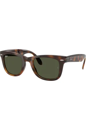 Ray-Ban Man Sunglasses RB4105 Wayfarer Folding Classic - Frame color: Havana, Lens color: