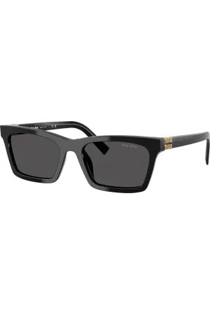 Miu Miu Woman Sunglasses MU A05S - Frame color: Black, Lens color: