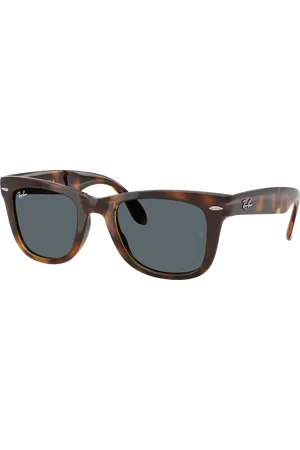 Ray-Ban Man Sunglasses RB4105 Wayfarer Folding Classic - Frame color: Havana, Lens color: