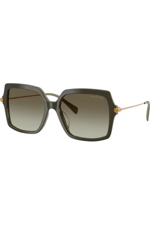 Michael Kors Woman Sunglasses MK2247U Quogue - Frame color: Olive Smoke, Lens color:
