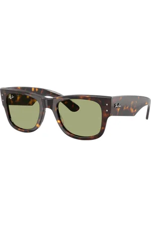 Ray-Ban Unisex Sunglasses RB0840S Mega Wayfarer Summer Capsule - Frame color: Havana, Lens color: