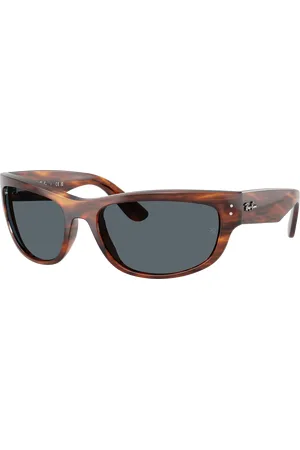 Ray-Ban Unisex Sunglasses RB2289 Mega Balorama - Frame color: Striped Havana, Lens color: