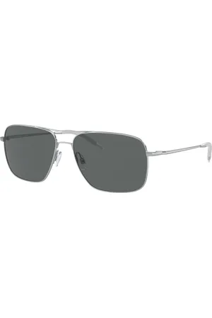 Oliver Peoples Man Sunglasses OV1150S Clifton - Frame color: Silver, Lens color: