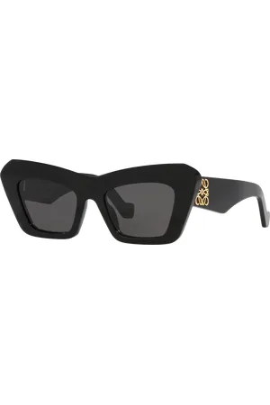 Loewe Woman Sunglasses Anagram Lw40036I - Frame color: Black Shiny, Lens color: