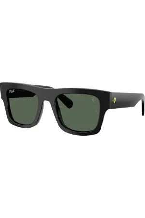 Ray-Ban Unisex Sunglasses RB2217M Scuderia Ferrari Collection - Frame color: Black, Lens color: