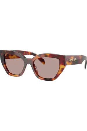 Prada Woman Sunglasses PR A09SF - Frame color: Poppy Tortoise, Lens color:
