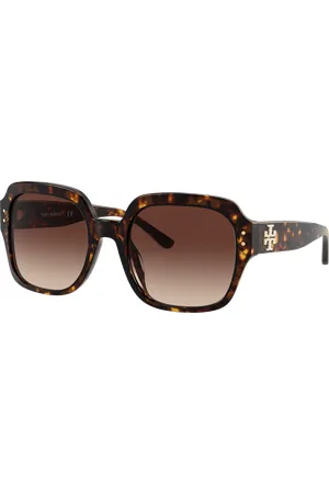 Tory Burch Woman Sunglasses TY7143U - Frame color: Dark Tortoise, Lens color: Light/Dark Brown Gradient