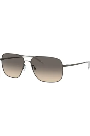 Oliver Peoples Man Sunglasses OV1150S Clifton - Frame color: Antique Pewter, Lens color: