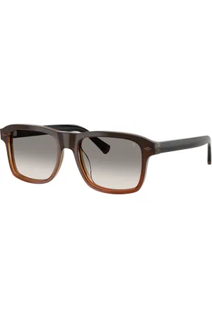 Brunello Cucinelli Man Sunglasses BC4014S - Frame color: Vintage Cognac, Lens color: