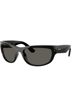Ray-Ban Unisex Sunglasses RB2289 Mega Balorama Blacked Out Collection - Frame color: Black, Lens color: