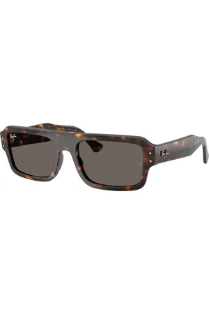 Ray-Ban Unisex Sunglasses RB4454 Lukas Bio-Based - Frame color: Havana, Lens color:
