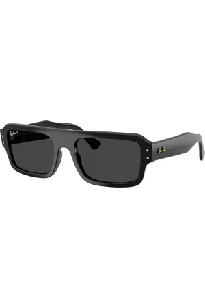 Ray-Ban Unisex Sunglasses RB4454 Lukas Bio-Based - Frame color: Black, Lens color: