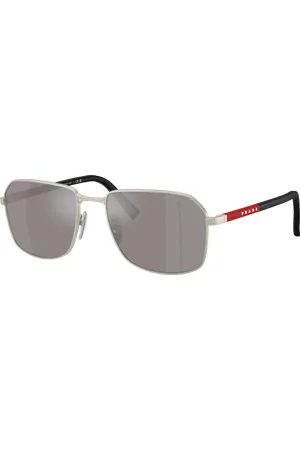 Prada Man Sunglasses PS A51S - Frame color: Matte Champagne, Lens color: