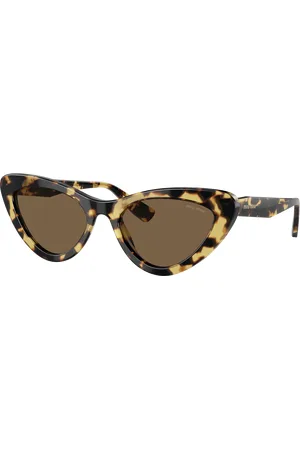 Miu Miu Woman Sunglasses MU 01VS - Frame color: Light Havana, Lens color: