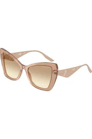 Dolce & Gabbana Woman Sunglasses DG4489 - Frame color: Transparent Camel, Lens color: