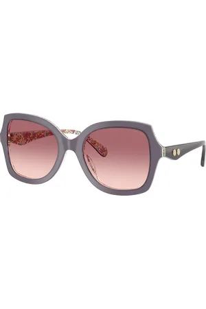 Coach Woman Sunglasses HC8410U CW225 - Frame color: Milky Violet/Floral Field, Lens color: