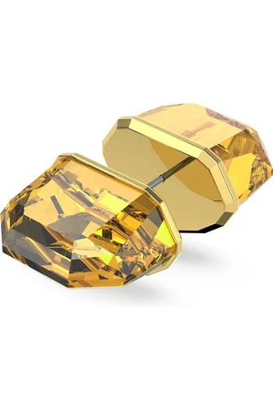 Swarovski Lucent stud earring, Single, , Gold-tone plated