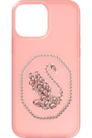Swarovski Smartphone case, Swan, iPhone® 13 Pro Max, Pale