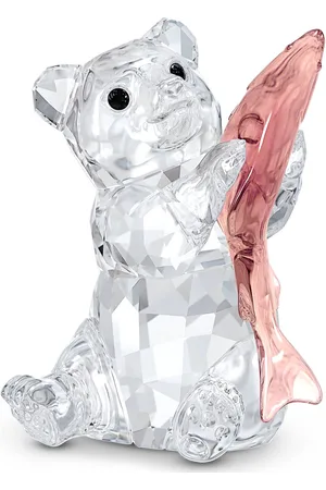 Swarovski Rare Encounters Bear With Fish