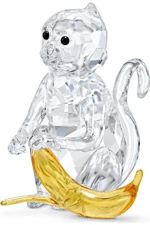 Swarovski Rare Encounters Monkey with Banana
