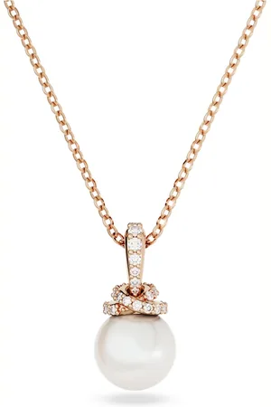Swarovski Originally pendant, Crystal pearl, , Rose gold-tone plated