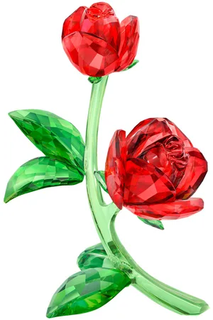 Swarovski Crystal Flowers Rose