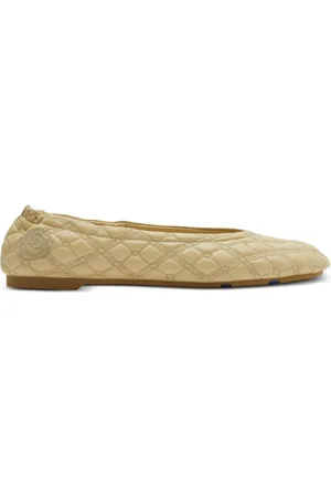 Burberry Leather Ballet Flats