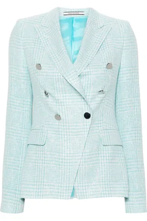 TAGLIATORE Cotton Blend Double-breasted Jacket