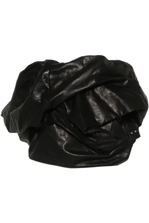 Rick Owens Draped Leather Bustier