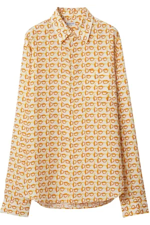Burberry Printed Silk Shirt