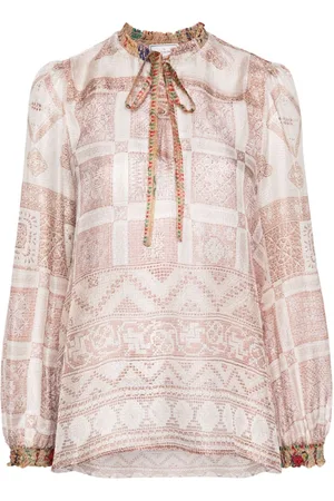 PIERRE-LOUIS MASCIA Printed Silk Shirt