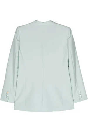 HEBE STUDIO Bianca Cady Double-breasted Blazer