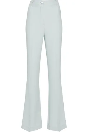 HEBE STUDIO Georgia Cady Flared Trousers
