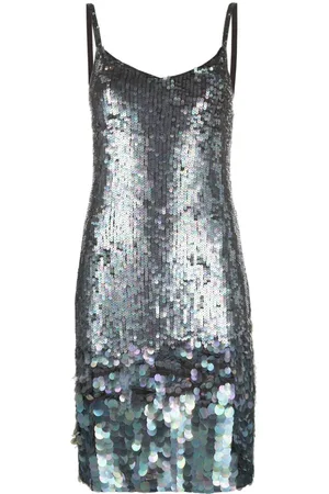 PAROSH Gigi Sequined Mini Dress