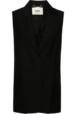 Fendi Wool Single-breasted Vest