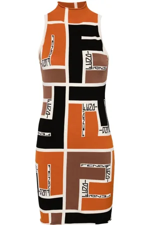 Fendi Printed Short Dress
