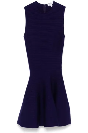 Alaïa Wool Knitted Skater Dress