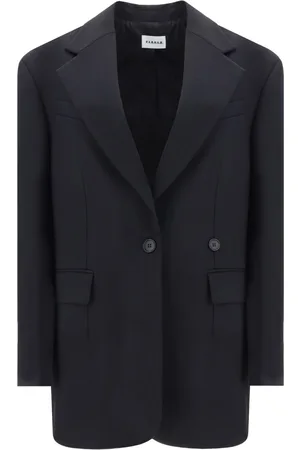 PAROSH Wool Single-breasted Blazer Jacket