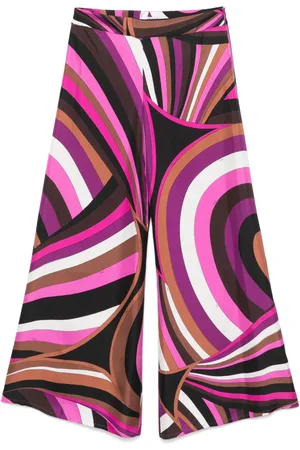 Puccini Printed Silk Trousers