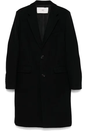 Ami Wool Single-breasted Coat
