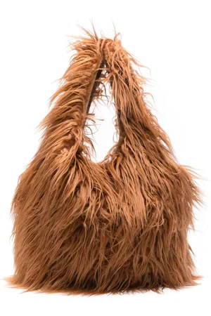 DRIES VAN NOTEN Faux Fur Handbag