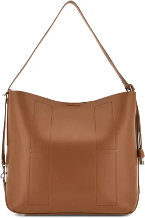 Hogan Hocket Medium Leather Hobo Bag