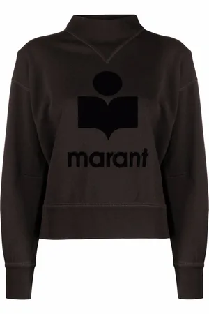 Marant Etoile Moby Logo Cotton Sweatshirt