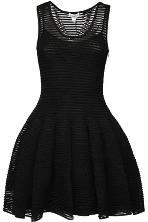 Alaïa Short Crinoline Knit Dress